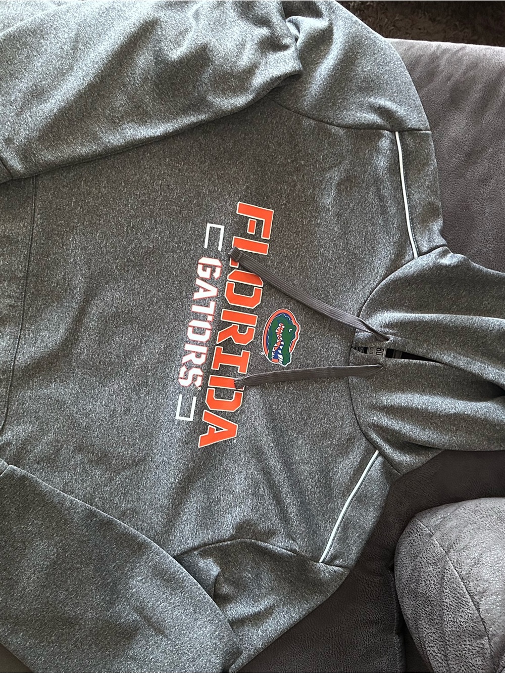 Florida Gators Men's Gray Performance Hoodie UF